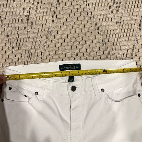 Ralph Lauren White classic straight cropped jeans - Picture 12 of 12